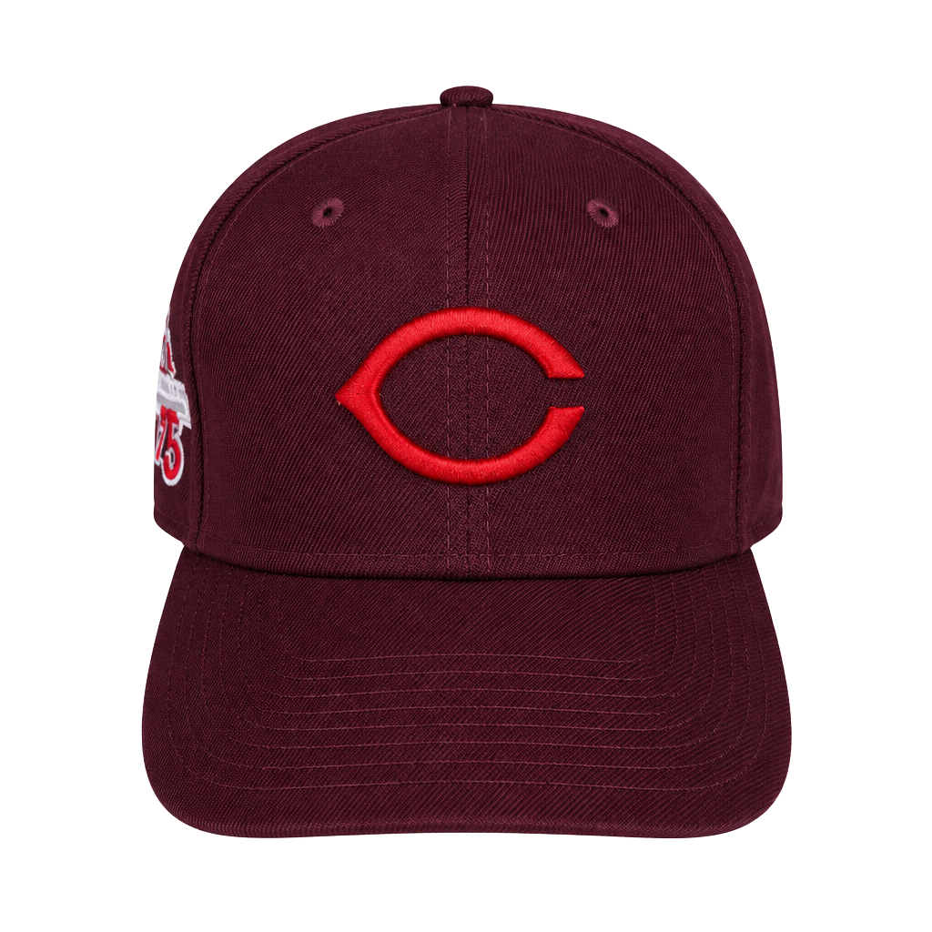New Era Cincinnati Reds 59FIFTY Fitted Hat Size 7 1/4 Burgundy World Series 1