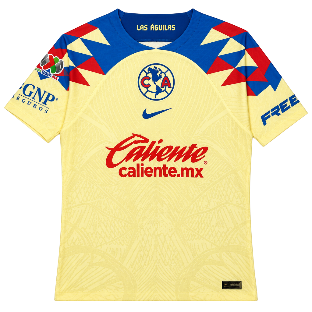 Nike Club America Soccer Jersey XL Las Aguilas Home Kit 1