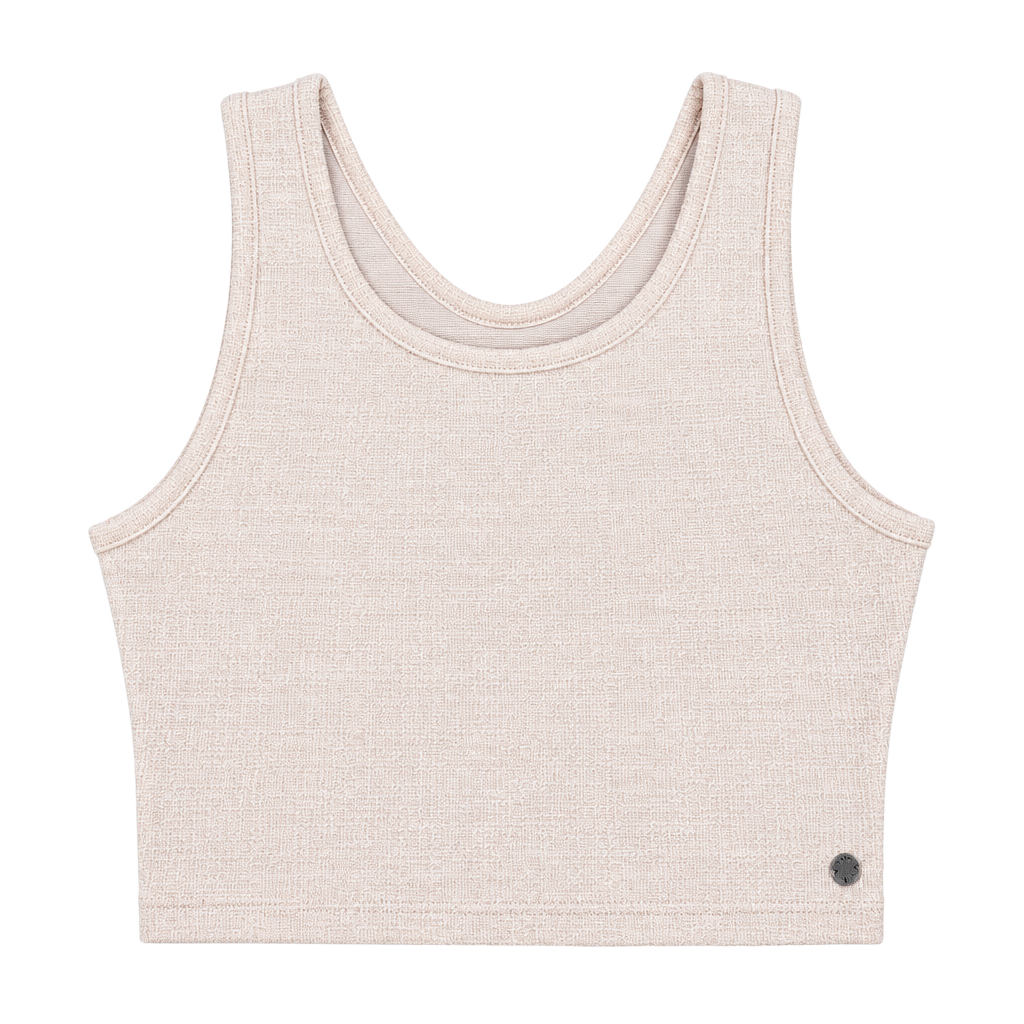 Roxy Crossed Over Tank Top Size S Pink Ribbed Crop 1