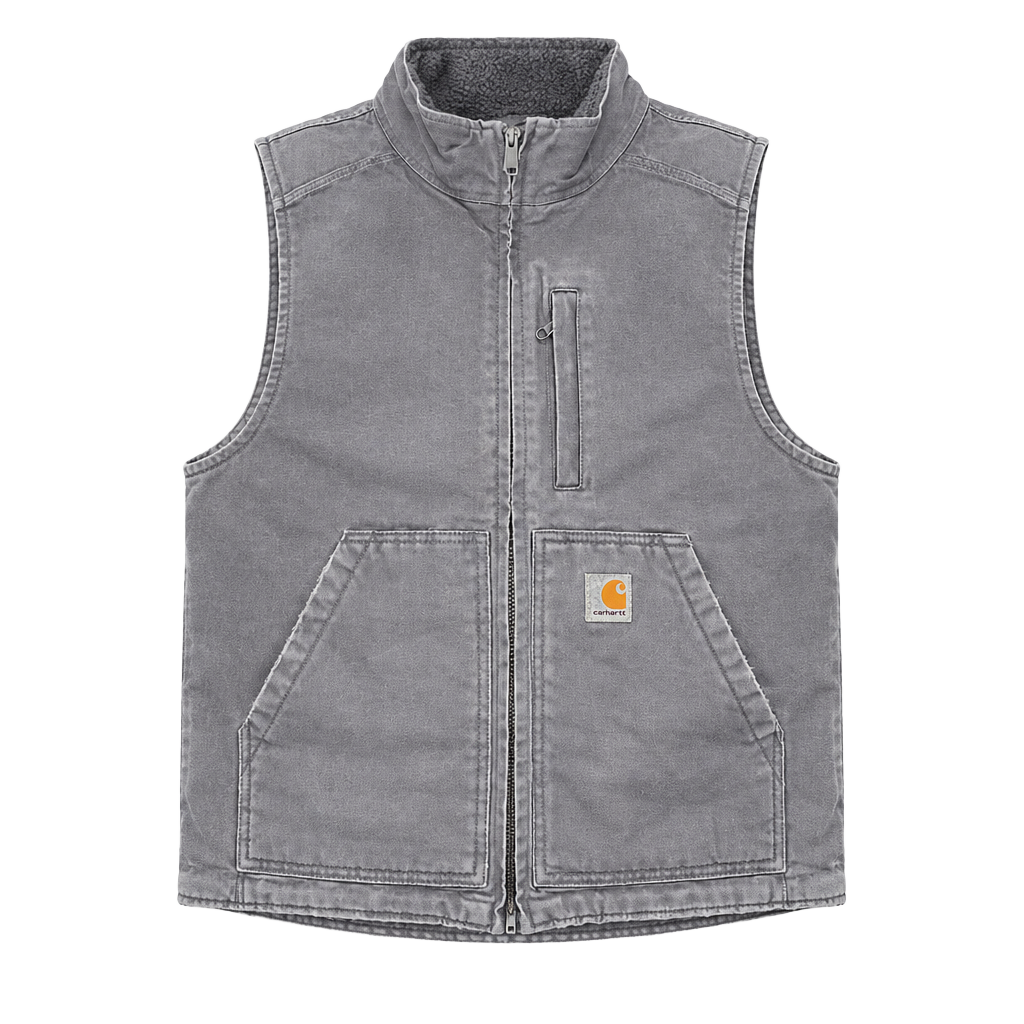 Vintage Carhartt Sherpa Lines Vest -Medium RARE 1