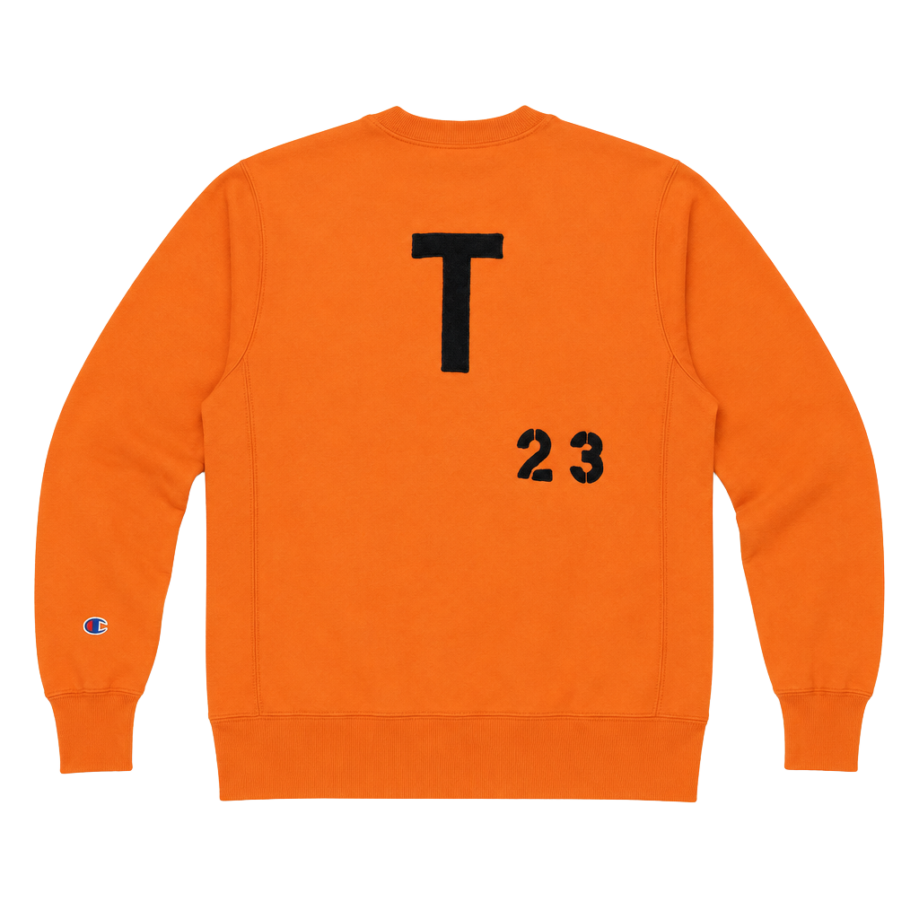 Champion Reverse Weave Tennessee Orange Sweatshirt Practice #23 1