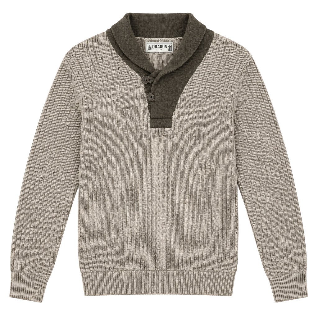 Duluth Trading Co, High-Neck Infantry Grandpa, Cottagecore, Brown, Large 1