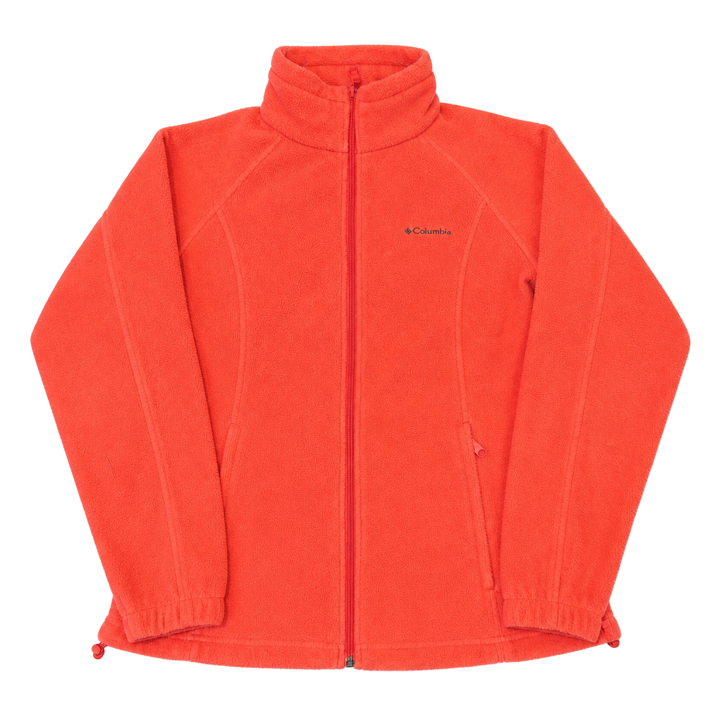 New Womens Columbia "Benton Springs" Full Zip Fleece Jacket Sweaters 1X-2X-3X 1