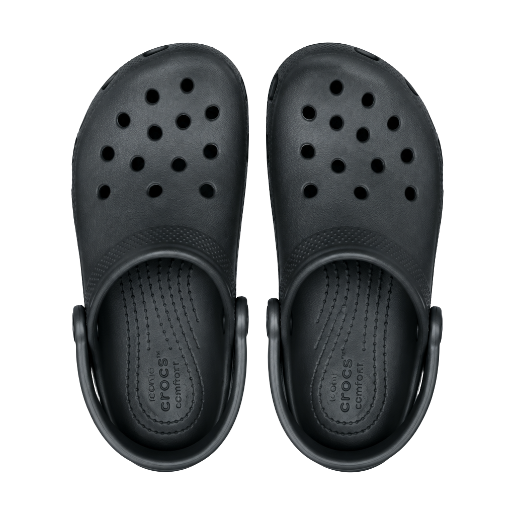 Crocs Classic Clog Kids Size C13 Black Shoes #72 1
