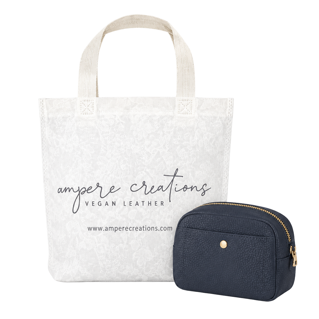 Ampere Creations C137 Crossbody Bag Navy Blue New with Dust Bag and 2straps 1
