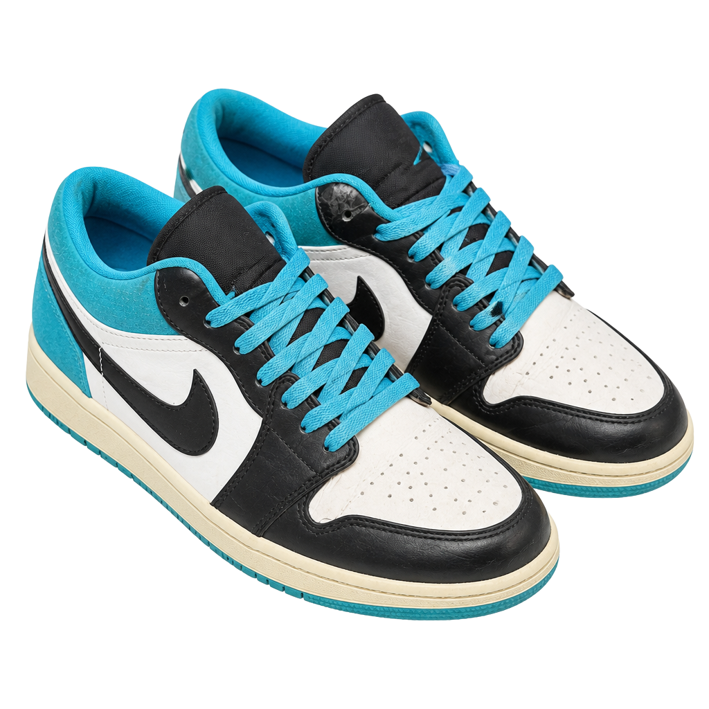 Nike Air Jordan 1 Low SE Laser Blue Black White CK3022-004 1
