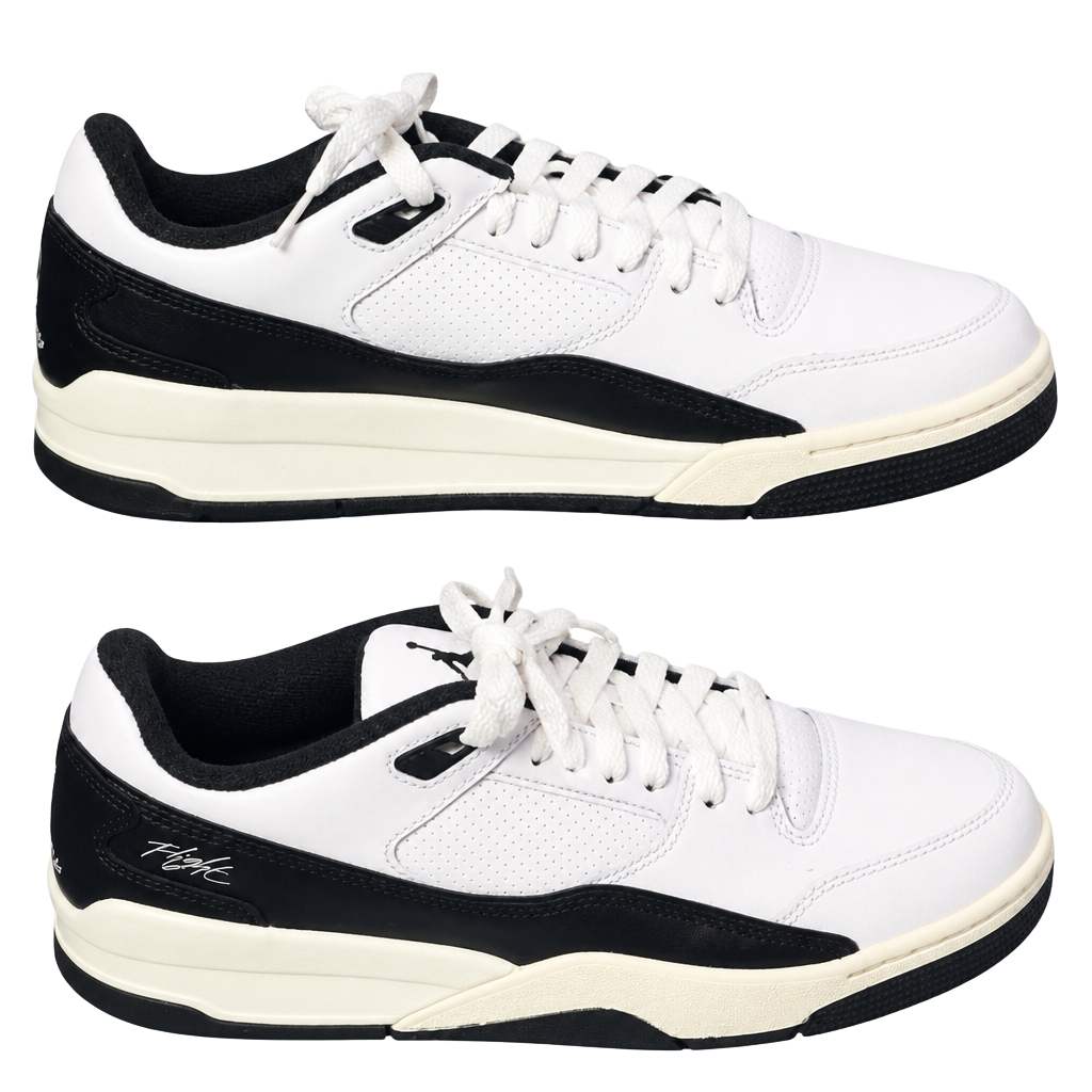 Nike Jordan Flight Court Men's Shoes White/Black Sail HF3255-112 1