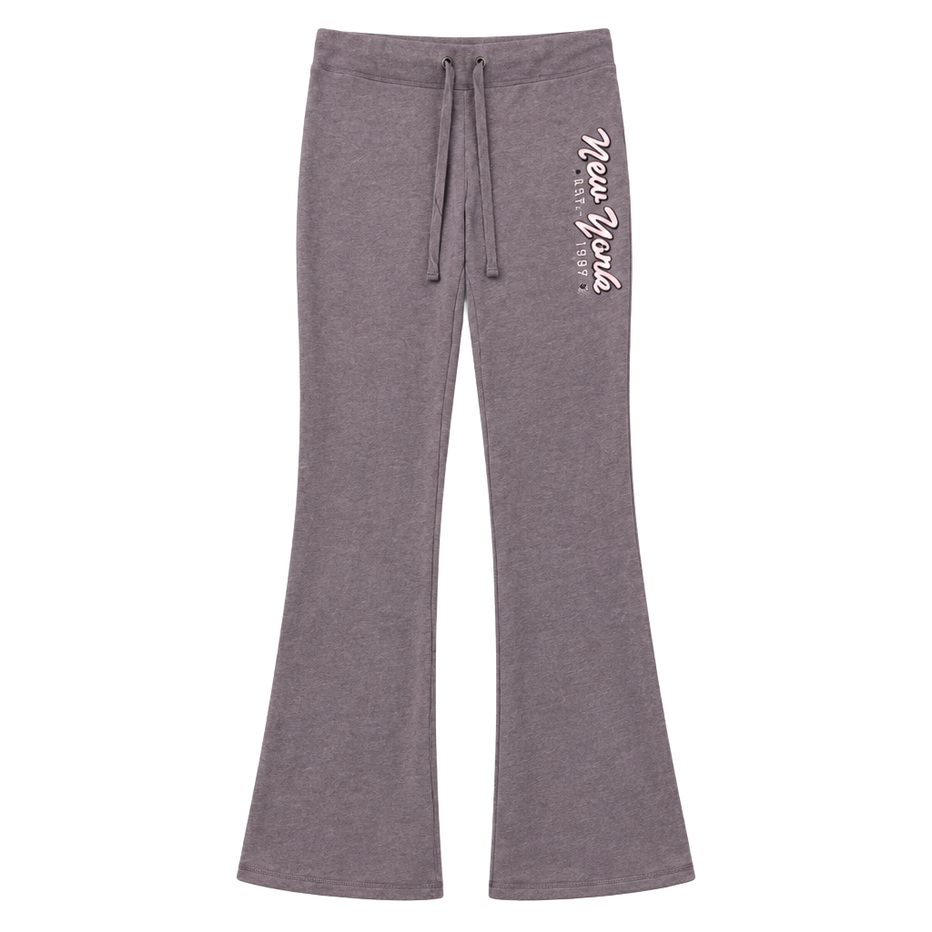 Aeropostale New York Sweatpants Size S Gray Flare 1