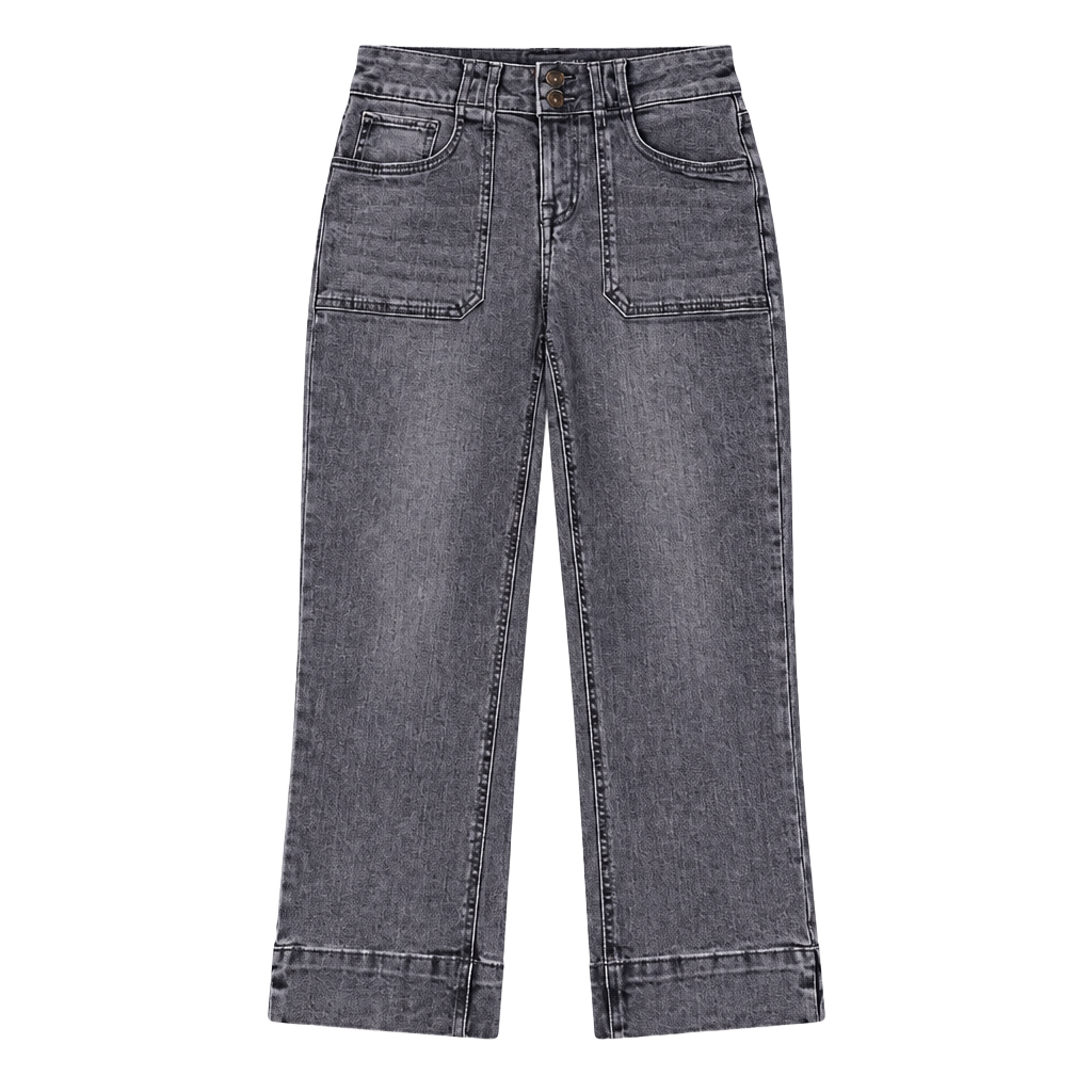 Maurices Cropped Jeans Size 4 blue Denim 1