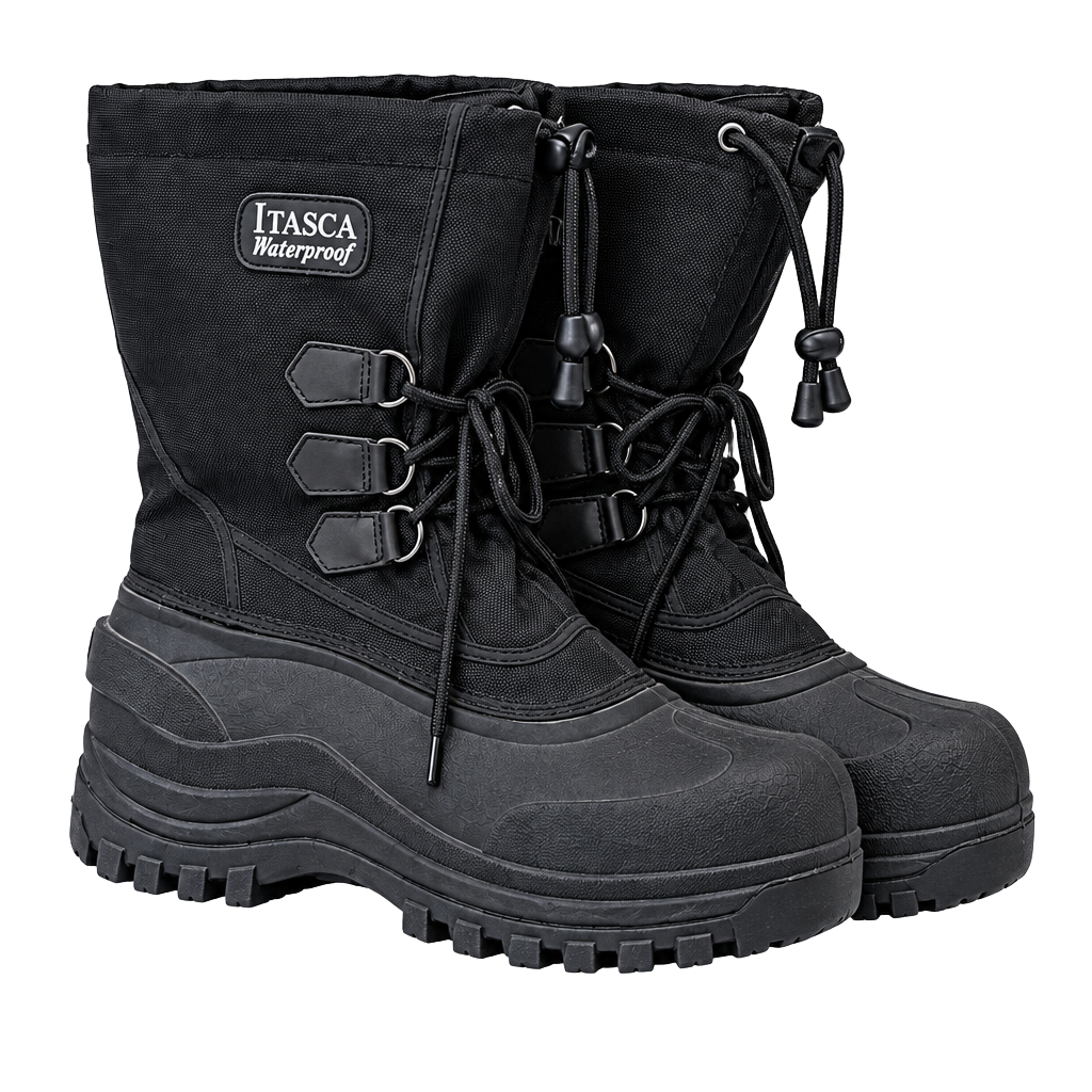 Itasca Waterproof Snow Boots Black 1