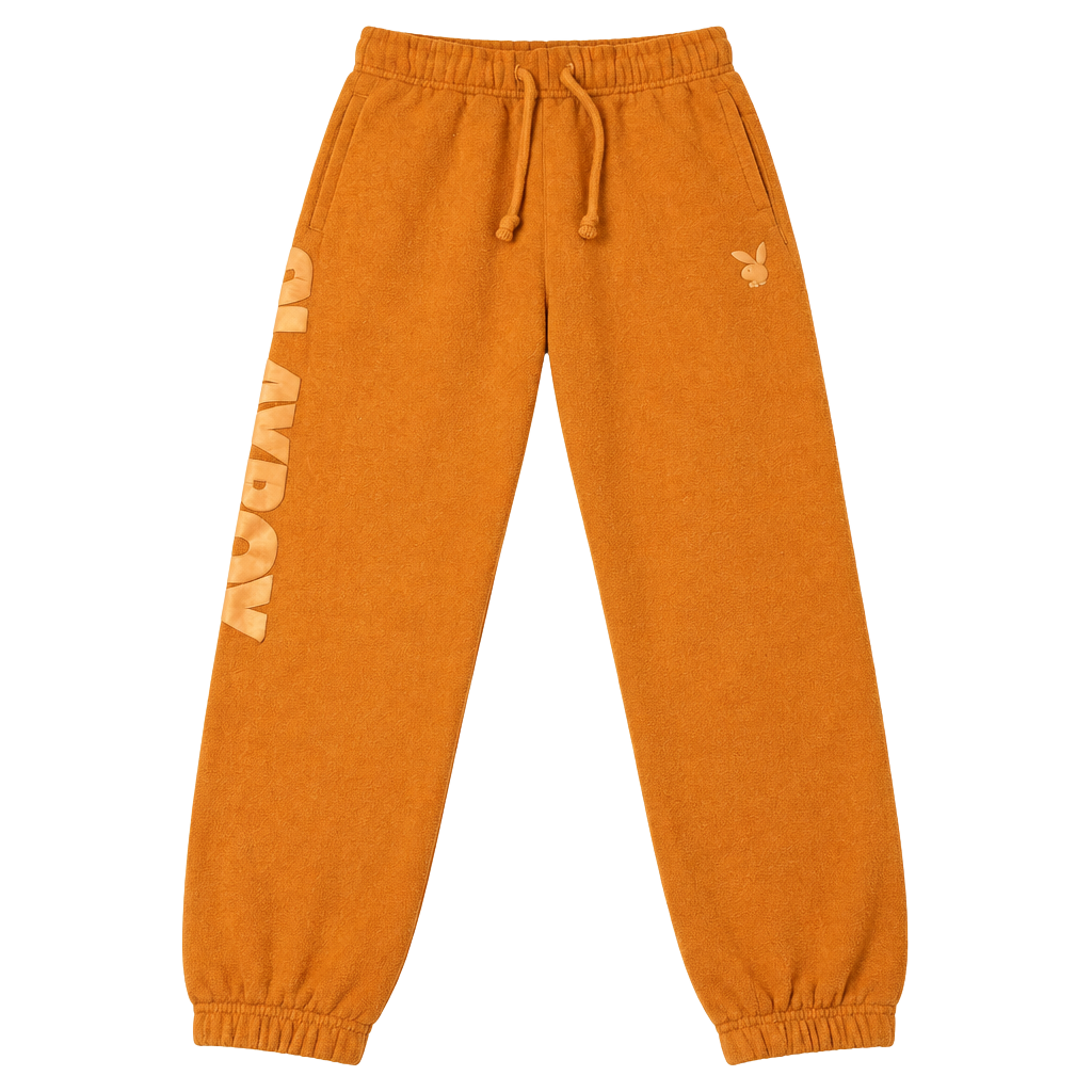 Playboy Logo Sweatpants Brown 1