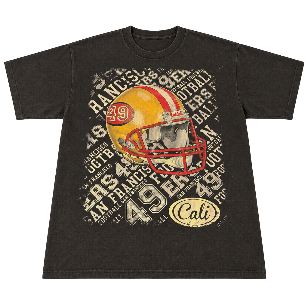 Pro Tag San Francisco 49ers T-Shirt Size L Black 1