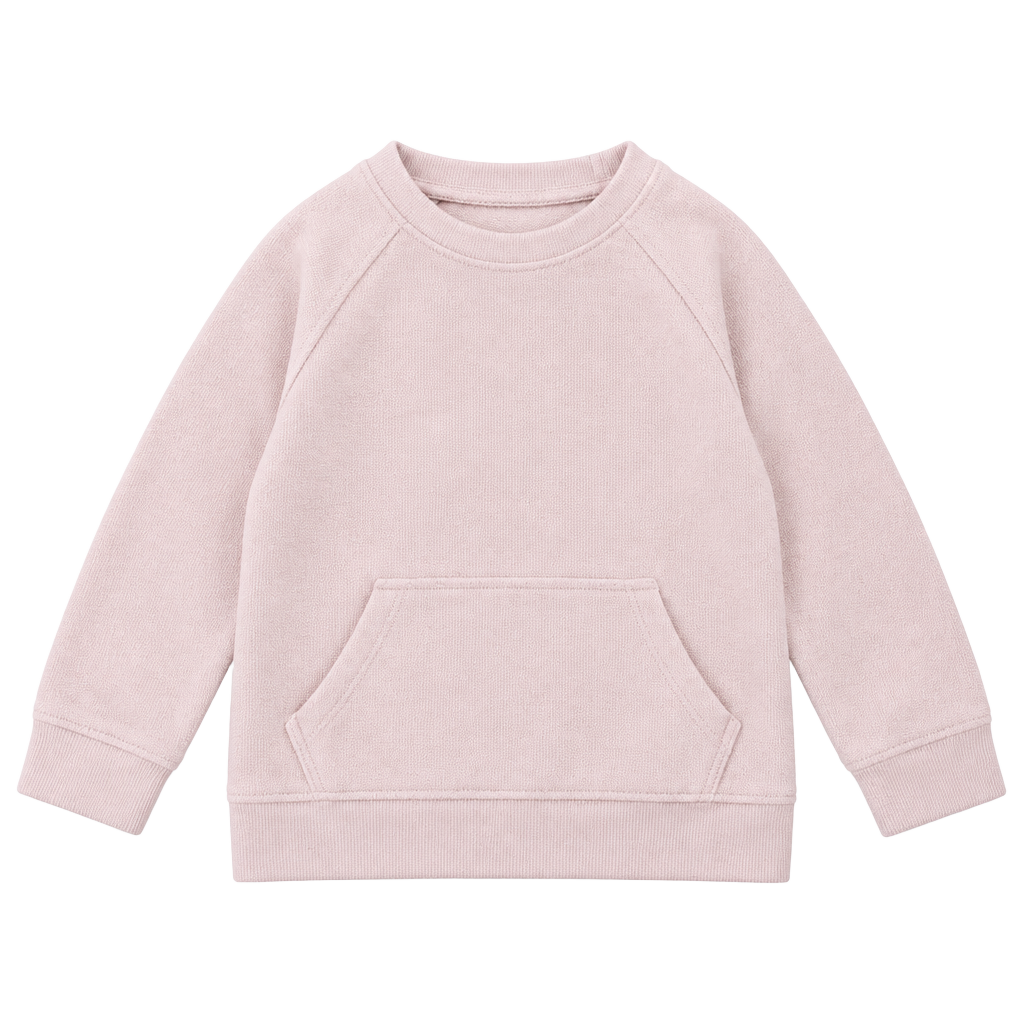 Old Navy Long Sleeve Pocket Sweatshirt Size 4T Pink 1
