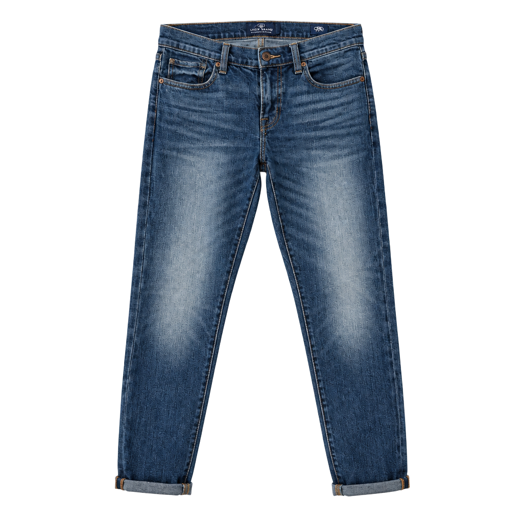 Lucky Brand Sienna Slim Boyfriend Jeans Size 00/24 Blue Denim 1