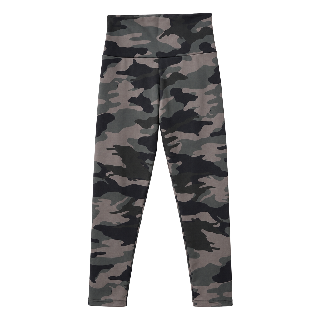 Onzie Leggings Green Camo Print High Waist 1