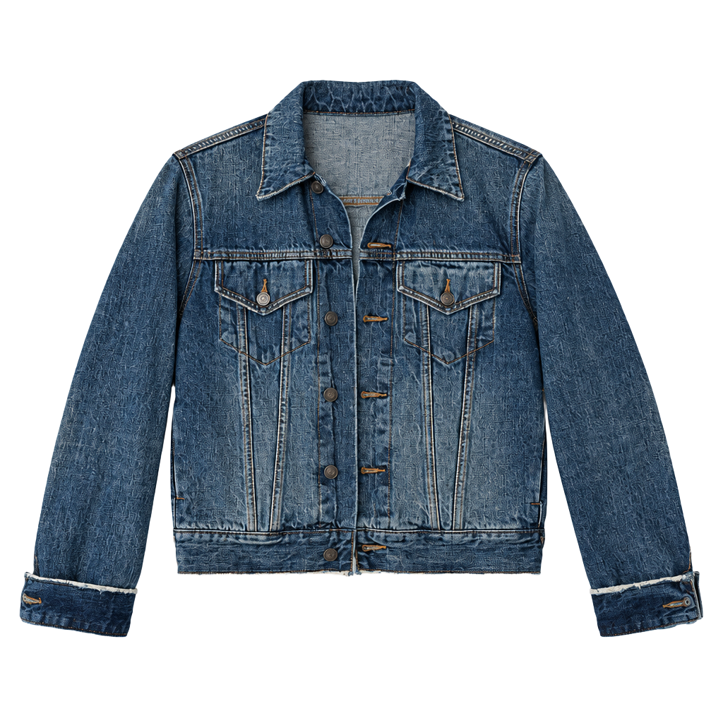 Vince Denim Trucker Jacket Size S Blue Cotton 1