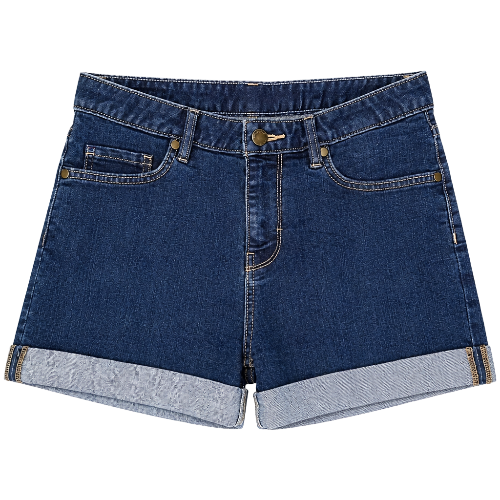 Patagonia Women's Denim Cuffed Shorts Size 27 (4) 1