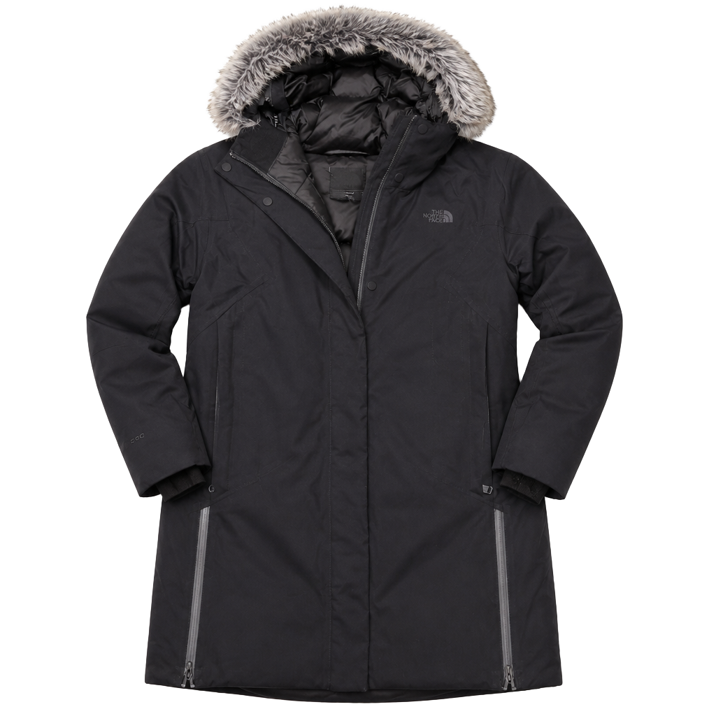 The North Face Women's Arctic Parka 550-Fill Down GORE-TEX Waterproof Coat with Faux Fur Hood 1