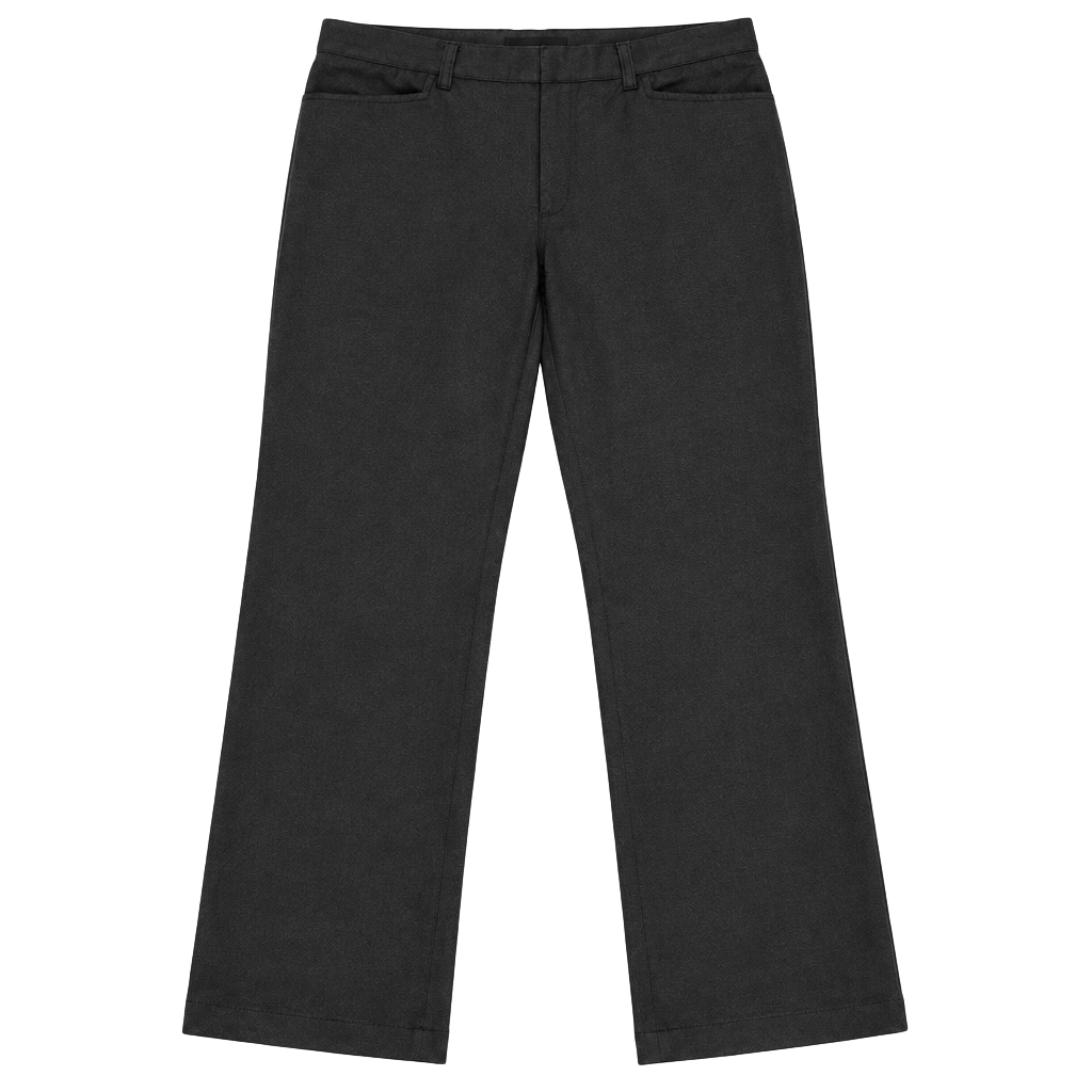 oobe Dress Pants Size 6x29 Charcoal Gray Polyester 1
