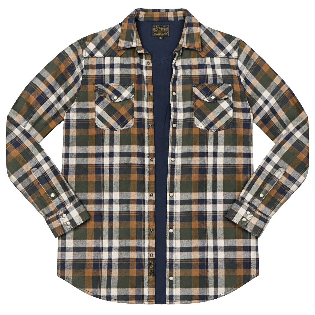 Lucky Brand Plaid Long Sleeve Button Down Shirt Size L 1