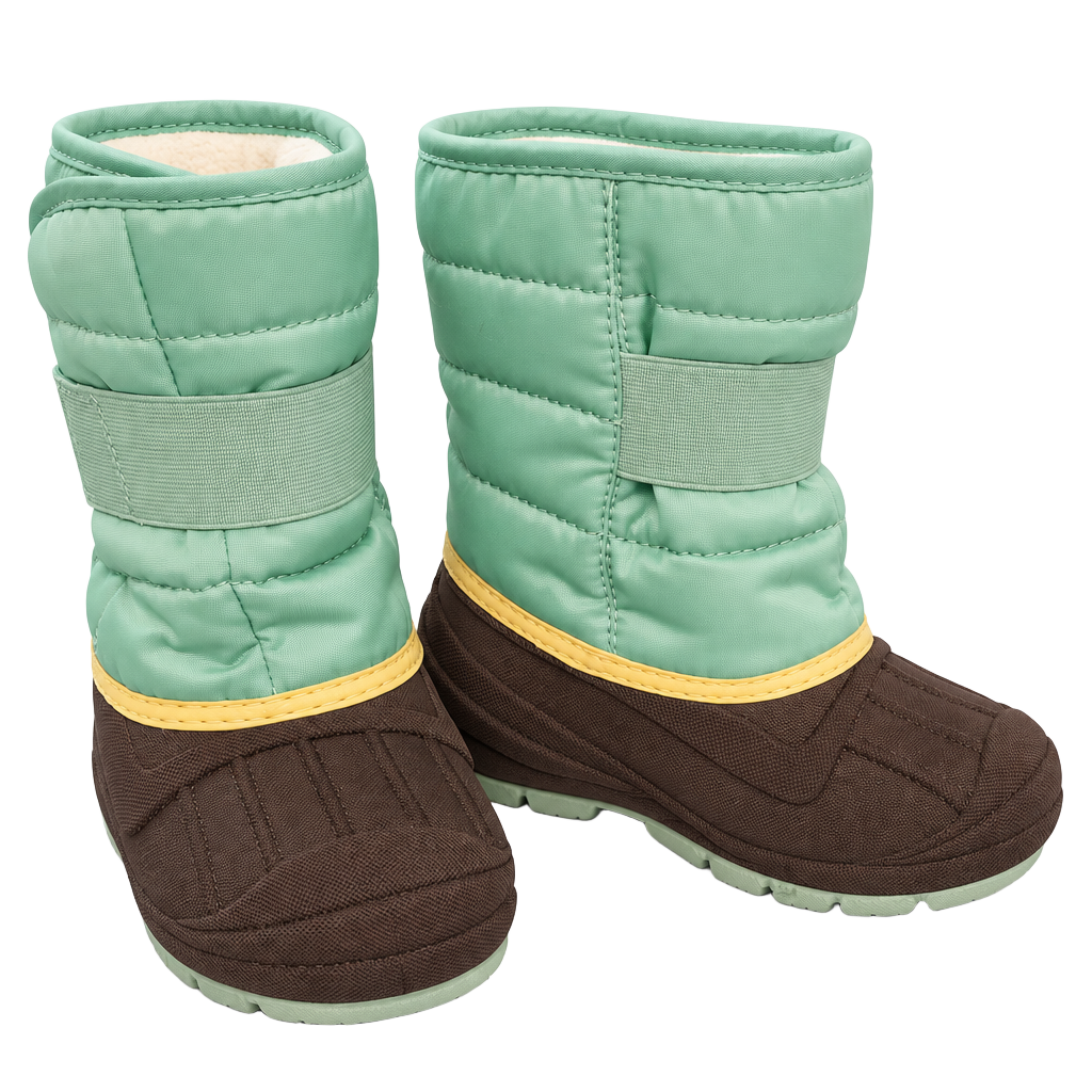 Cat & Jack Dane Snow Boots Size 7 Mint Green Thermolite Toddler 1