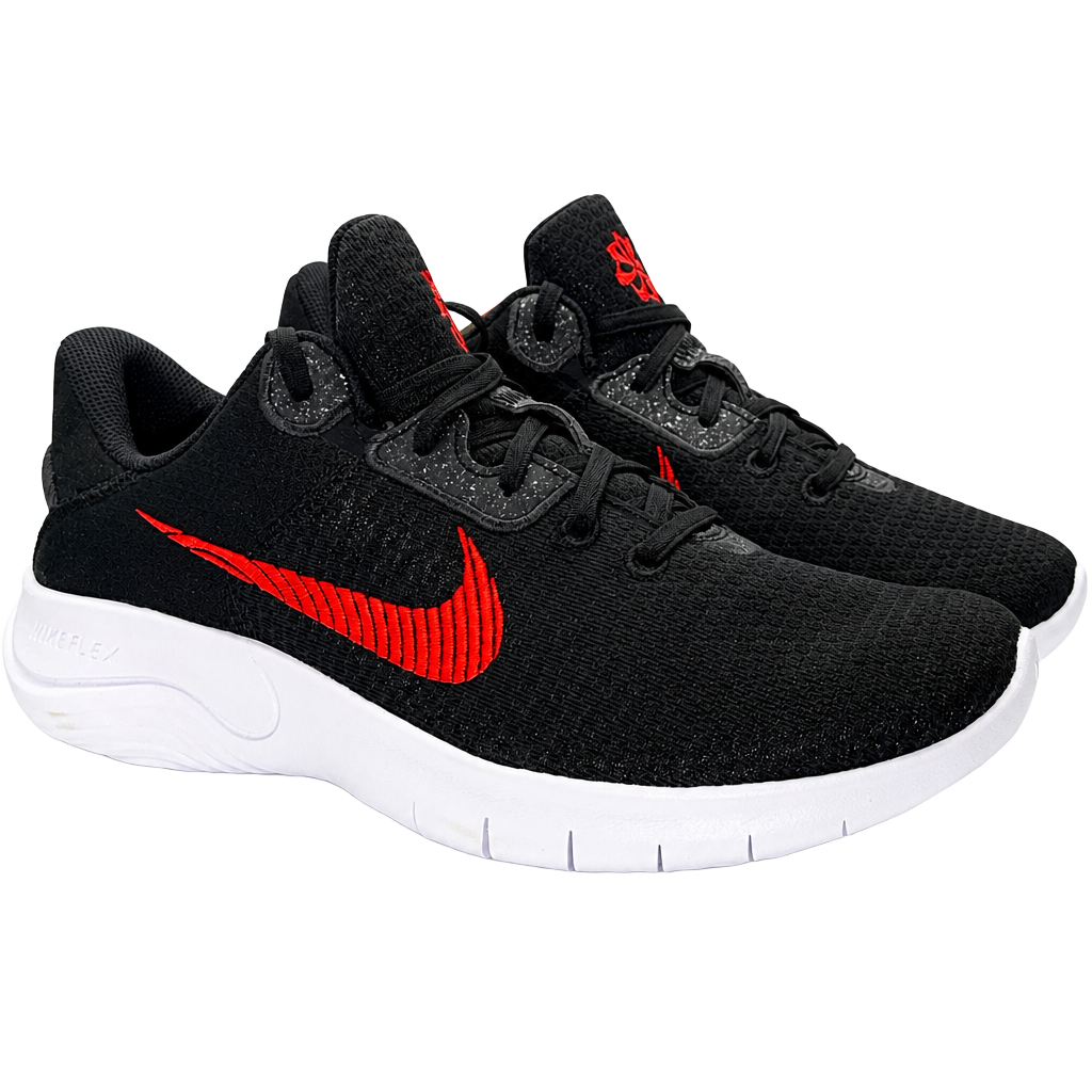 Nike Flex Experience Run 11 Next Nature Men's Size 10.5 Black Red Running Shoes 1