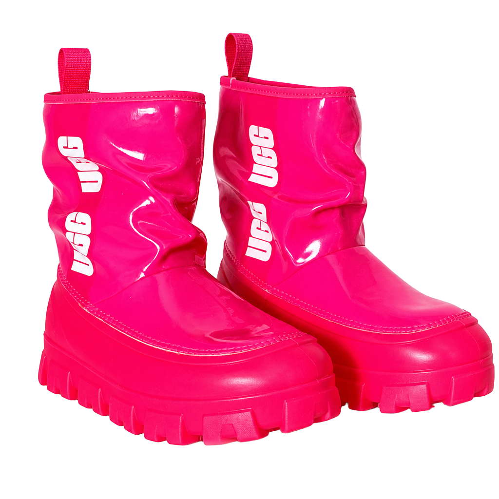 UGG W Classic Brellah Mini Women's Combat Boots Size 8 1
