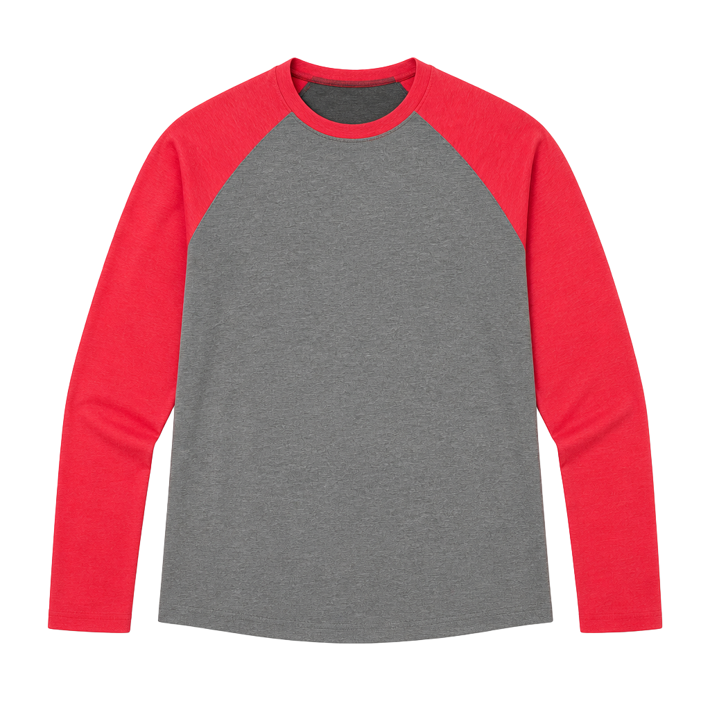 Tri-Blend 3/4 Sleeve Raglan Baseball Tee 1
