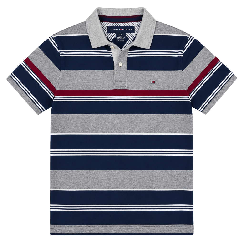 Tommy Hilfiger Rugby Shirt Size S Striped 1