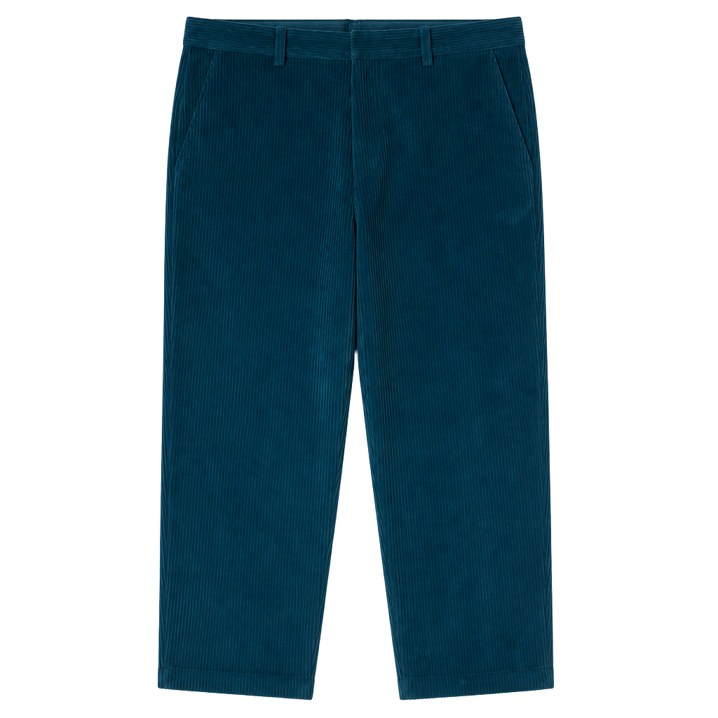 Circolo 1901 Pine Green Carrot Corduroy Pants Size 46 NWT 1