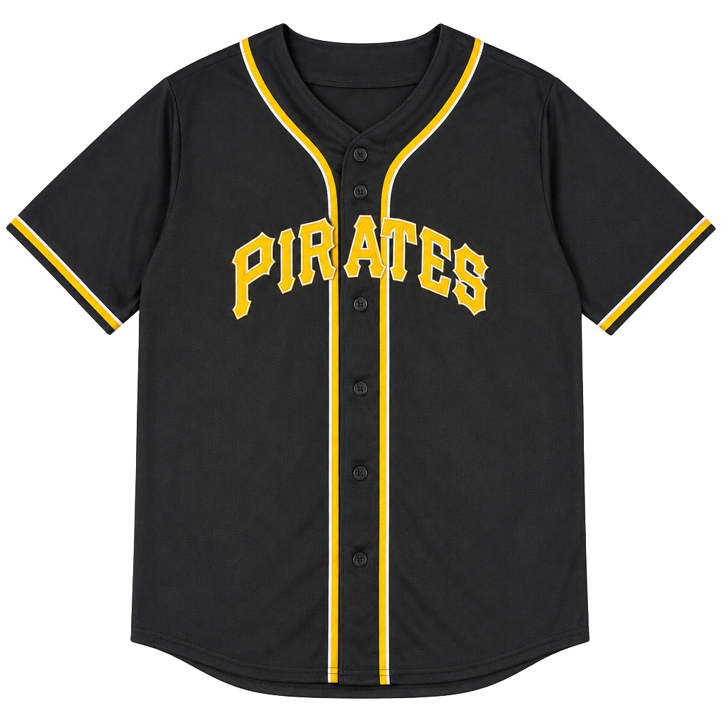 Fanatics Pittsburgh Pirates Baseball Jersey Size XLT Black 1