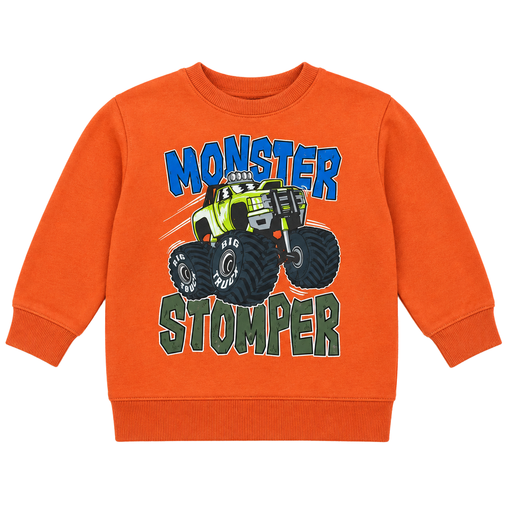 Boys 4T Garanimals Monster Stomper Monster Truck Sweatshirt 1