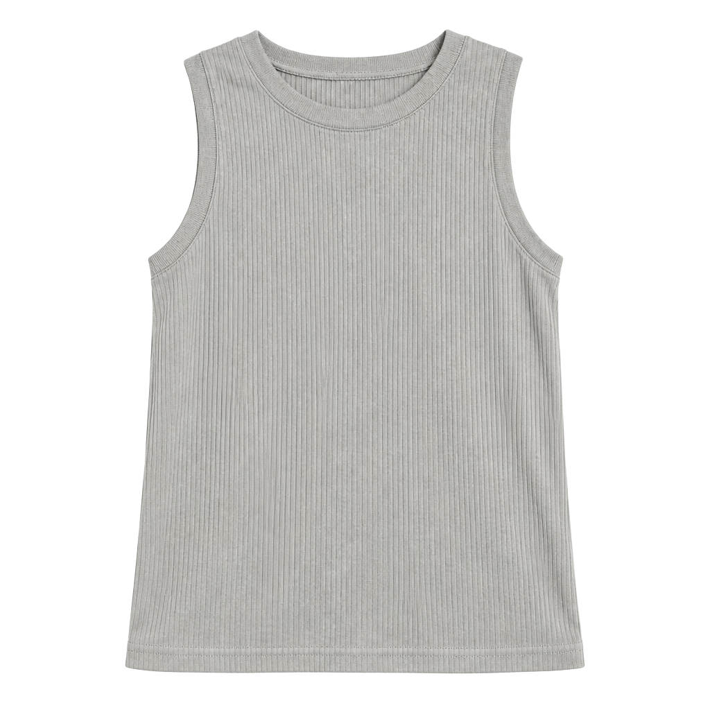 Athleta Ribbed Sleeveless Tank Top Light Blue Medium 1
