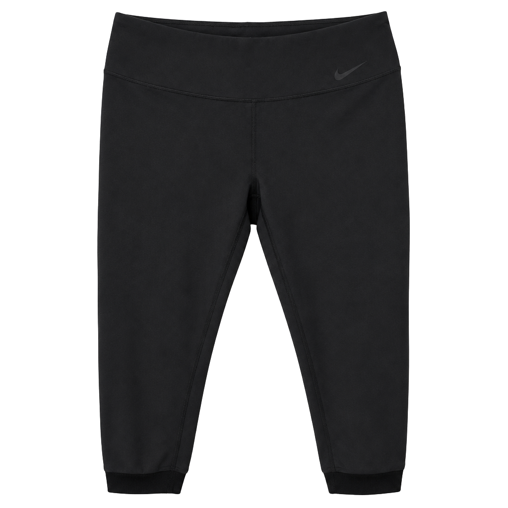 Nike Womens Black Power Legend Cropped Compression Leggings Size XS L67739 1