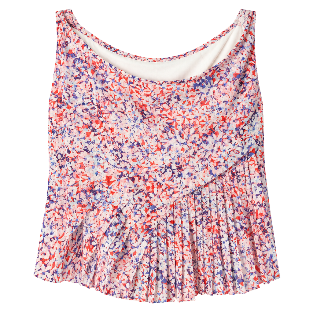 Banana Republic Pleated Chiffon Skirt Women’s Size 2 Floral 1