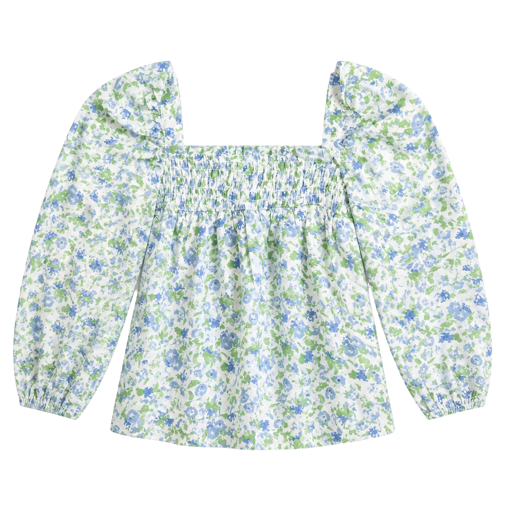 Chelsea & Violet Girls Floral Long Sleeve Top 4T 1