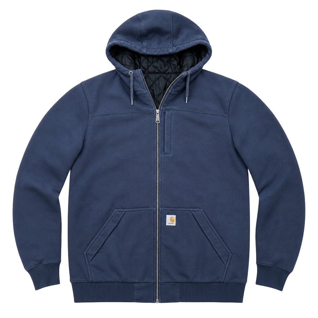 Carhartt Men's Paxton Thermal-Lined Full Zip Hooded Sweatshirt XL 1