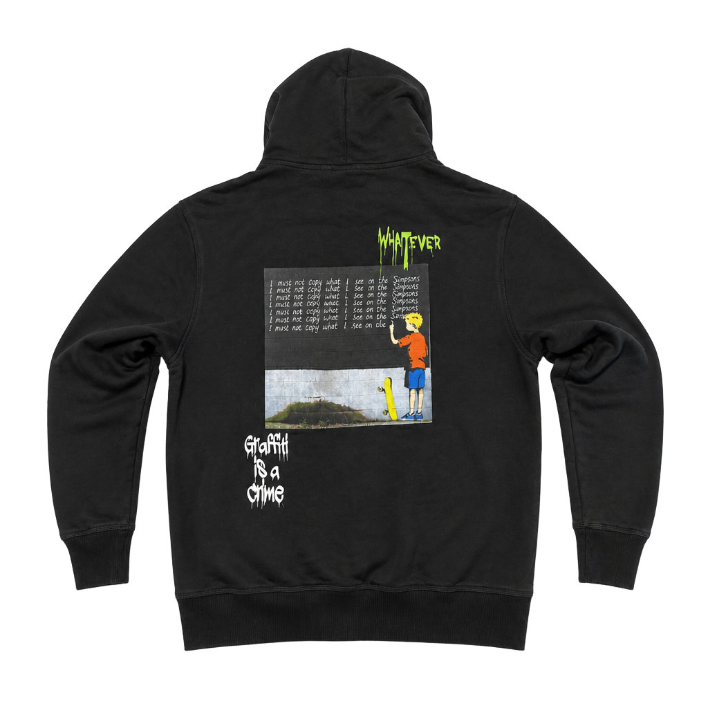 Tango Jeans Tango Hotel Collection Bart Simpson Graffiti Hoodie 1