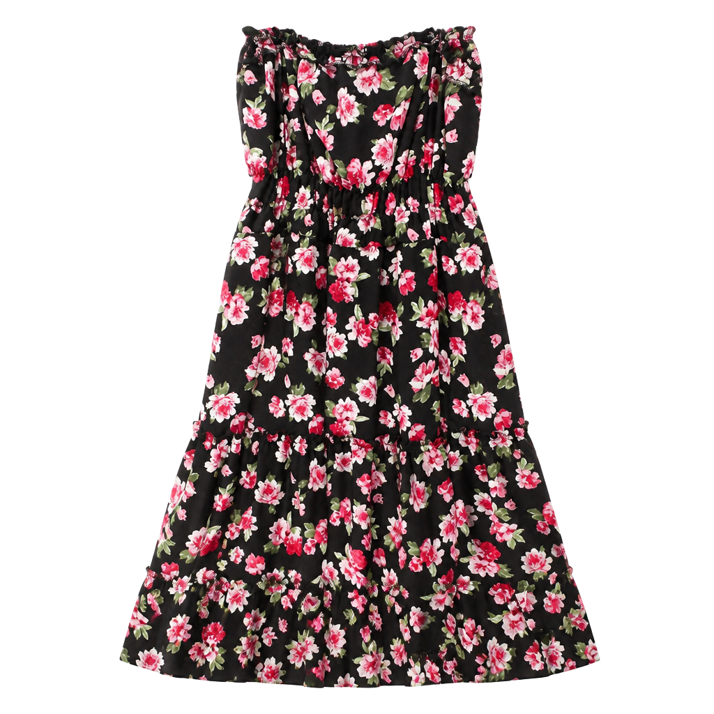 No Boundaries Ruffle High Low Dress, 1