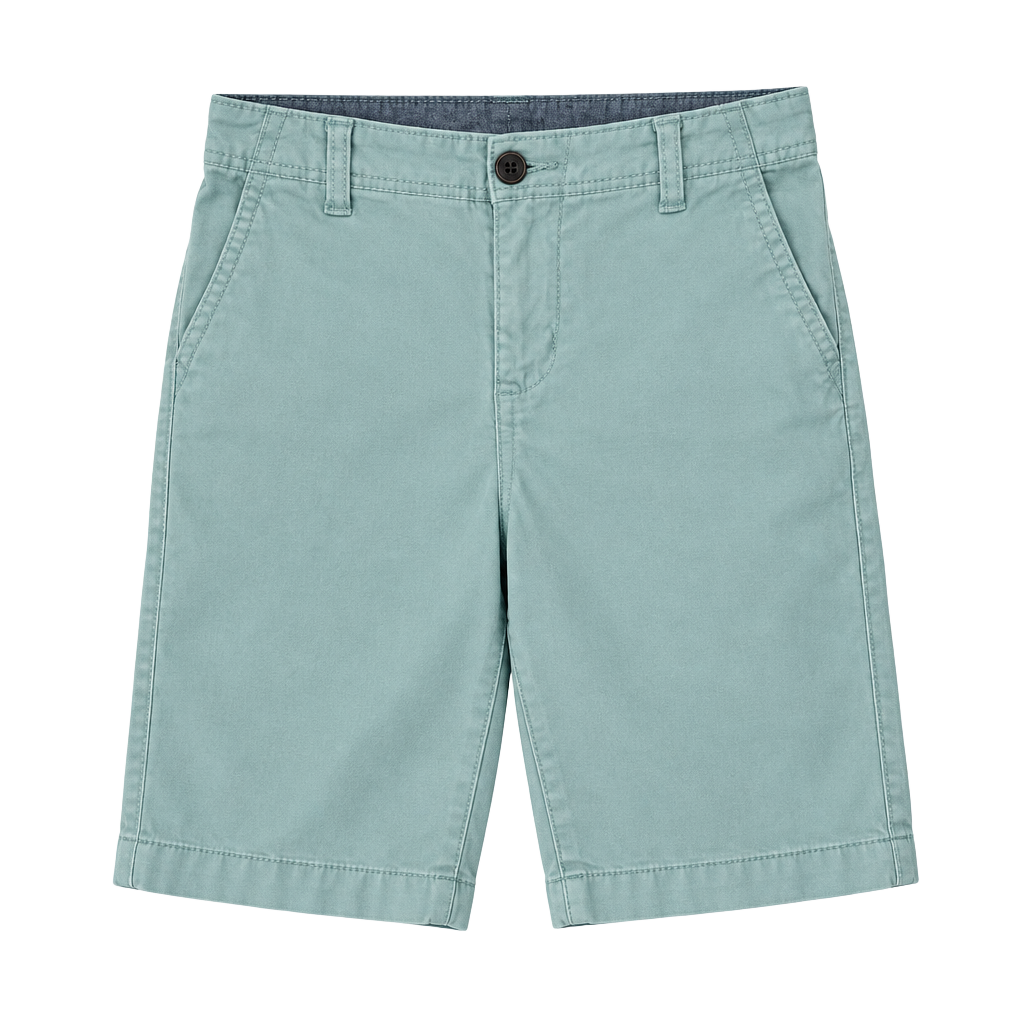 OshKosh B'gosh Chino Shorts Size 8/8A Mint Green Casual 1