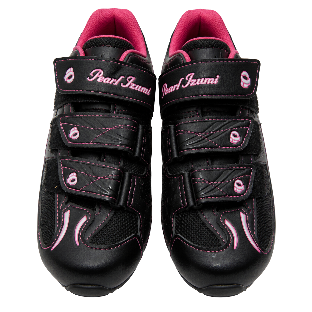 Pearl Izumi Women's All-Road 15211001 Cycling Shoes - Black/Pink 1