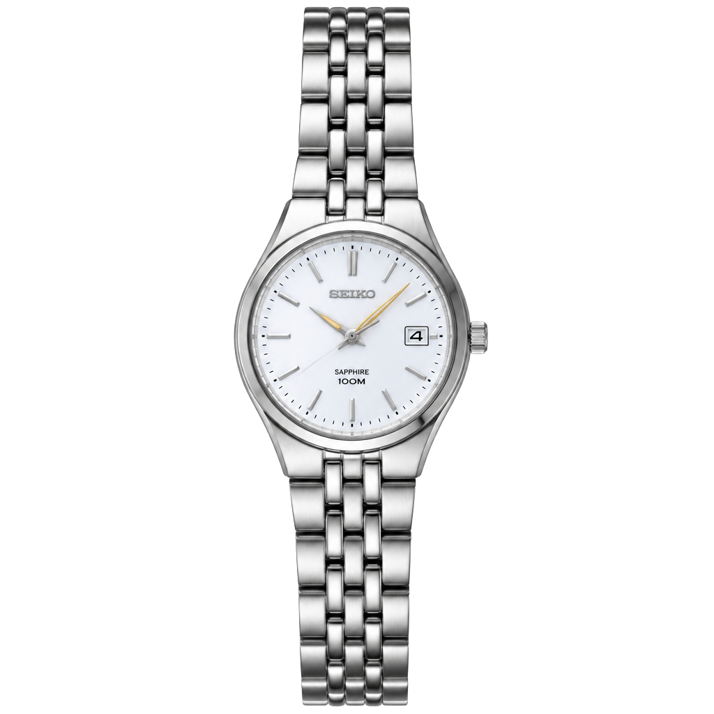 Seiko Solar Two-Tone Watch vintage 1