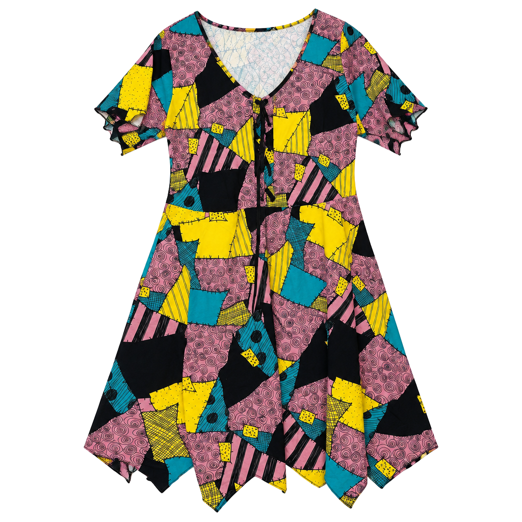 Disney The Nightmare Before Christmas Sally Dress Size 2 1