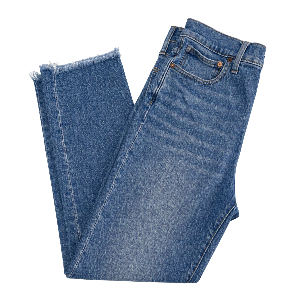 15-Madewell The Perfect Vintage Jean High-Rise Straight Leg Medium Wash size 28 1