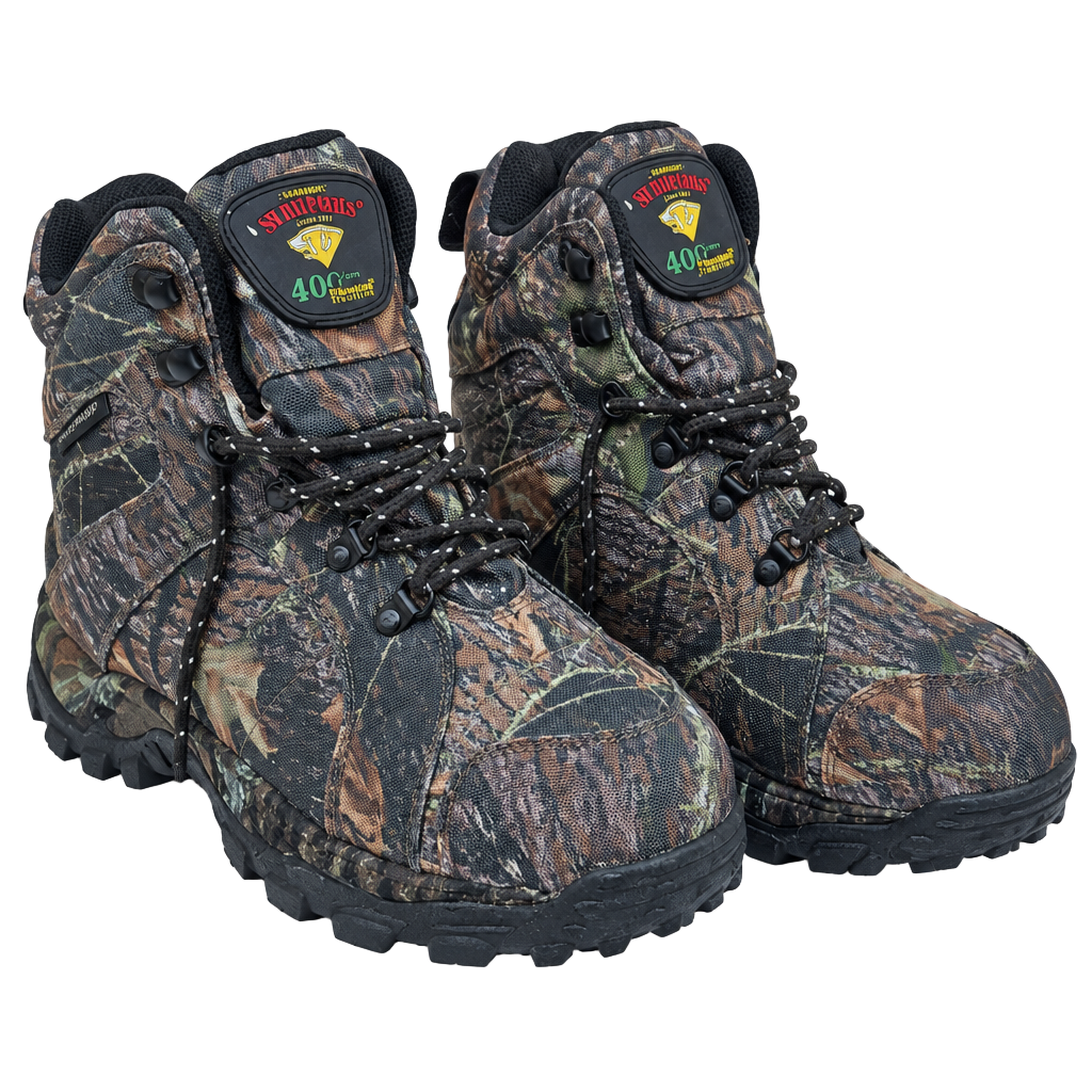 Herman Survivors Hiking Boots Size 10.5 Camo Thinsulate 1