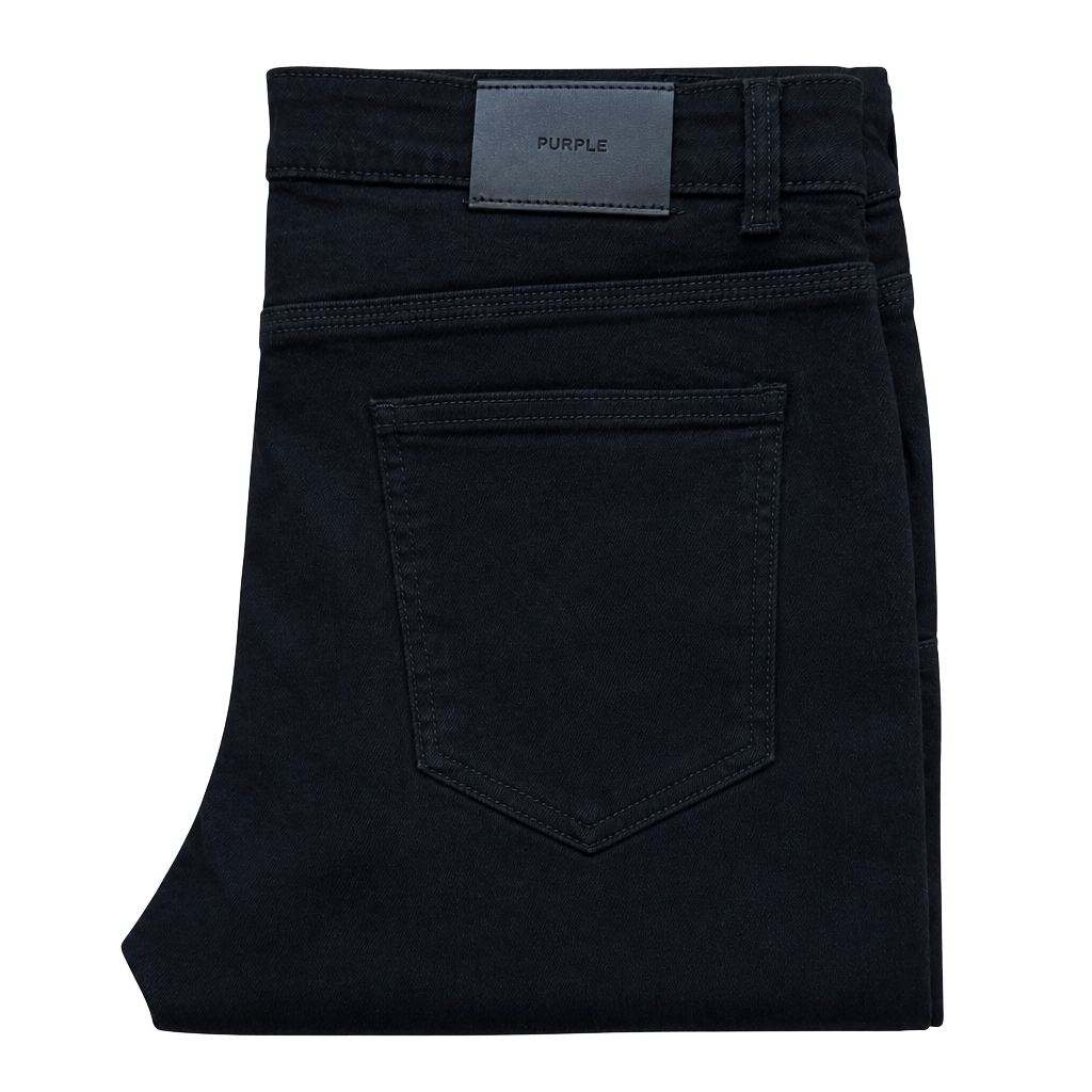 Purple Brand P001 Dropped Fit Slim Leg Black Jeans Size 3XL 1