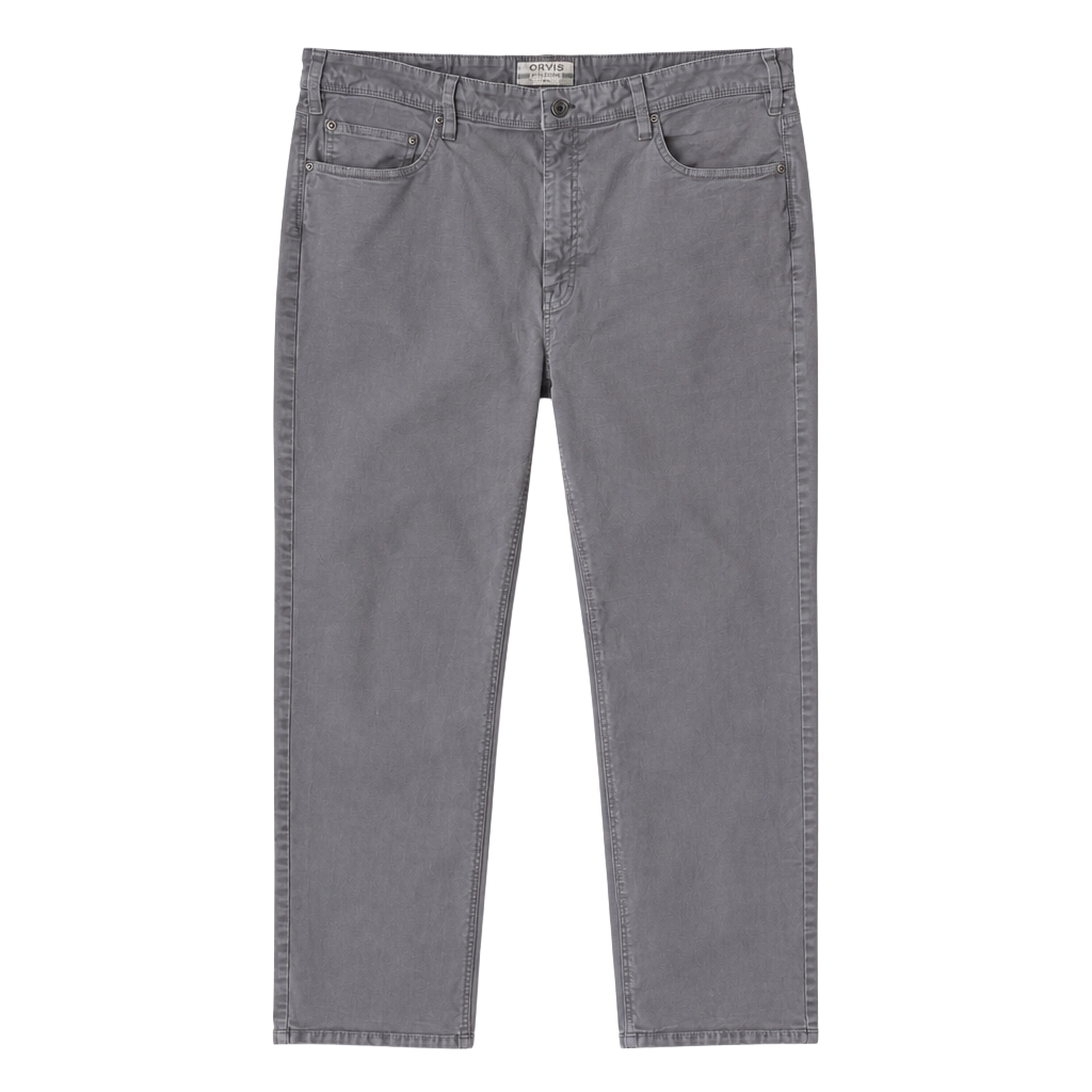 Orvis Five-Pocket Corduroy Pants Grey Size 40x32 1