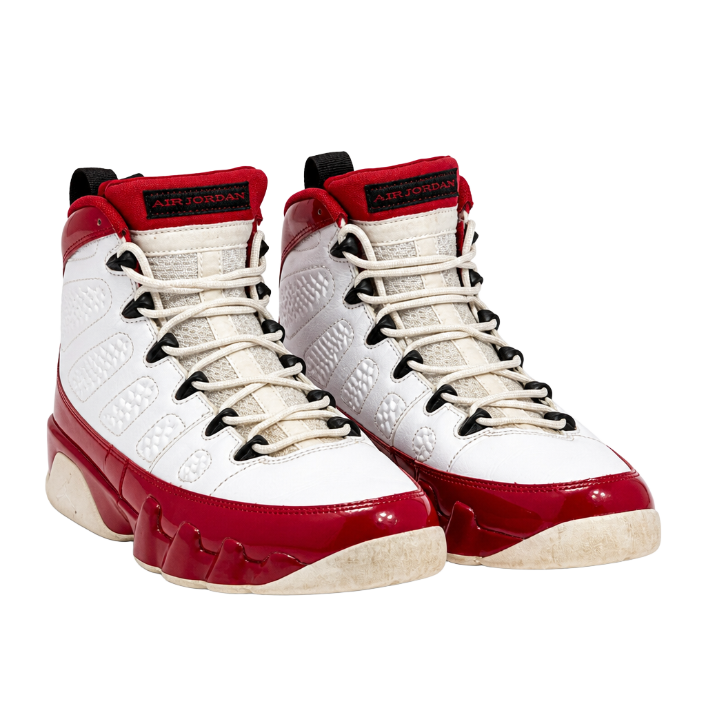 Nike Air Jordan 9 IX Retro Gym Red White 302370-160 Men's Shoes 1