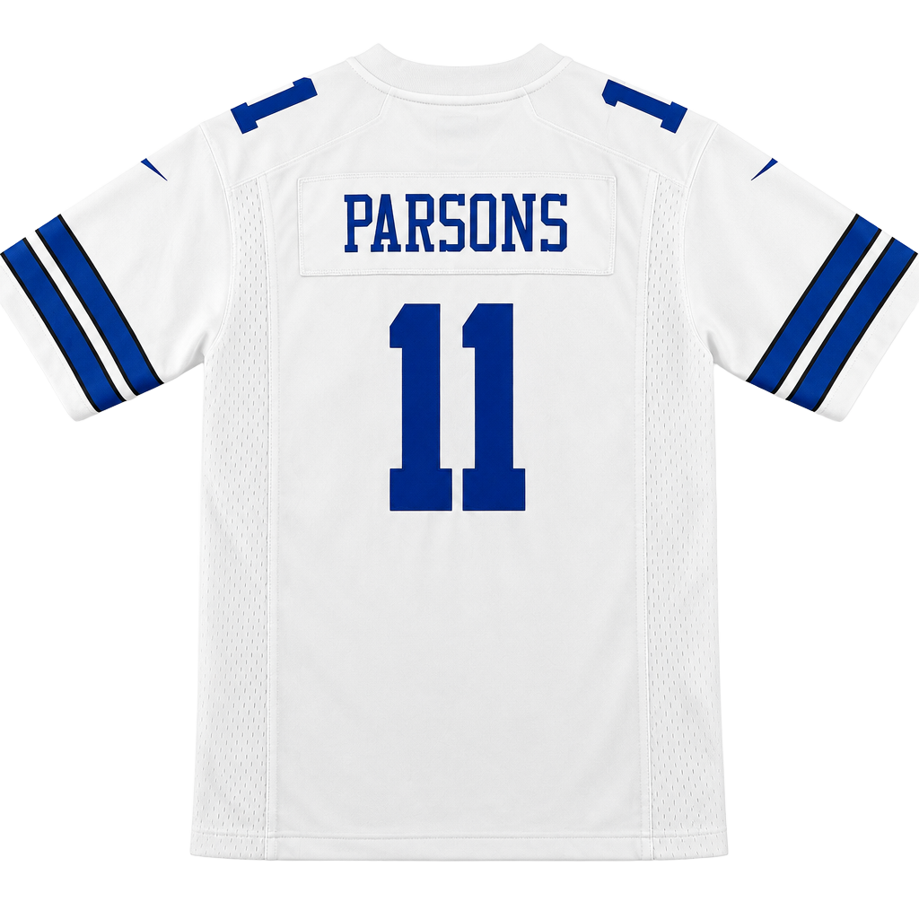 1625 Nike Dallas Cowboys Micah Parsons #11 Jersey Size YL White 1