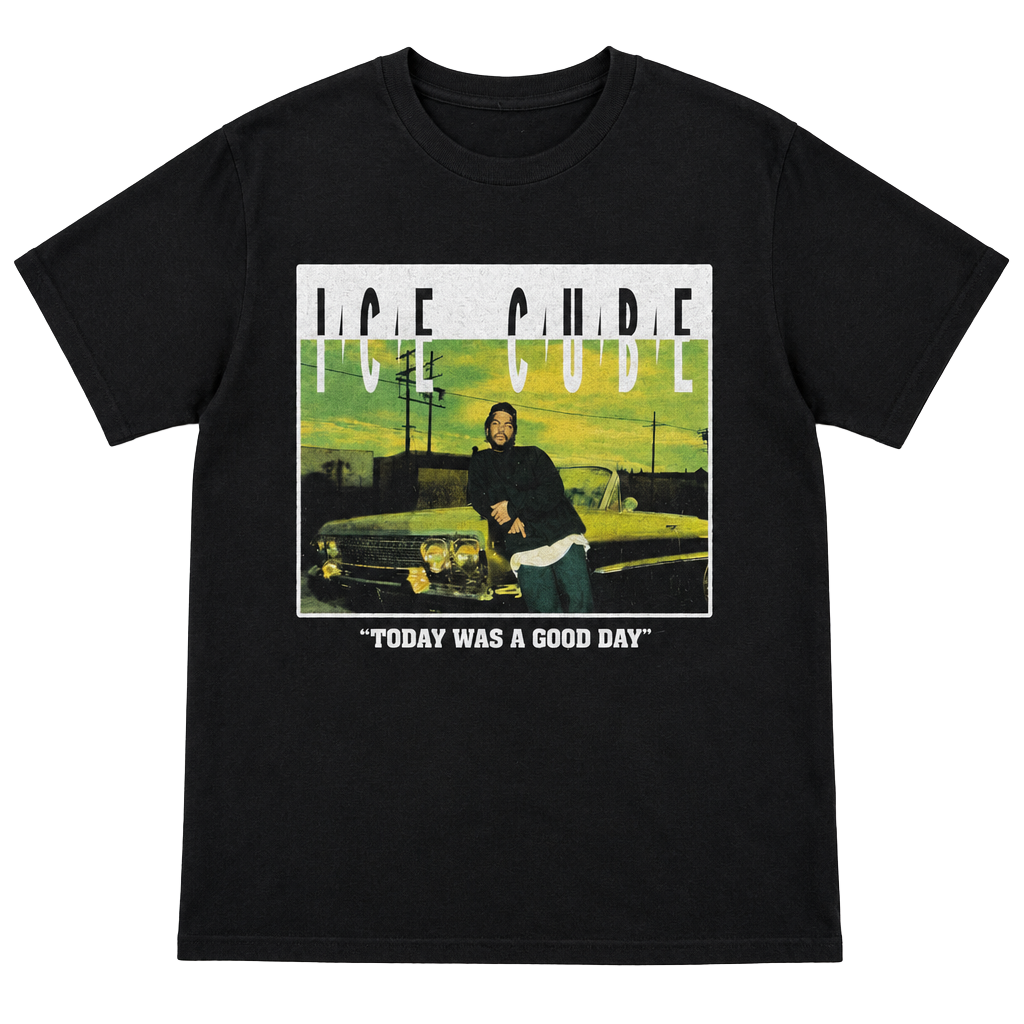 1671 Ice Cube Today Was A Good Day Graphic T-Shirt Size L Black 1